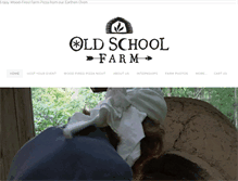 Tablet Screenshot of oldschoolfarm.com